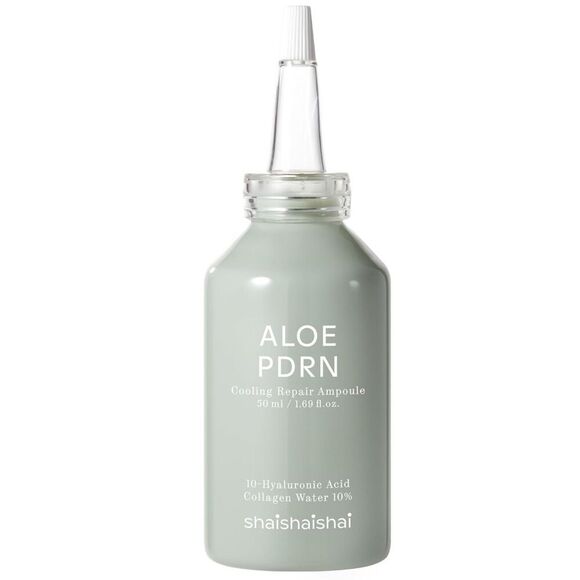 Shaishaishai ALOE PDRN Cooling Repair Ampoule, Instant Cooling with 10% Vegan Co - Picture 6 of 8